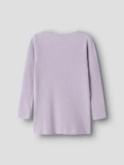 Sale Kab langærmet top - Lavender Gray Bluser