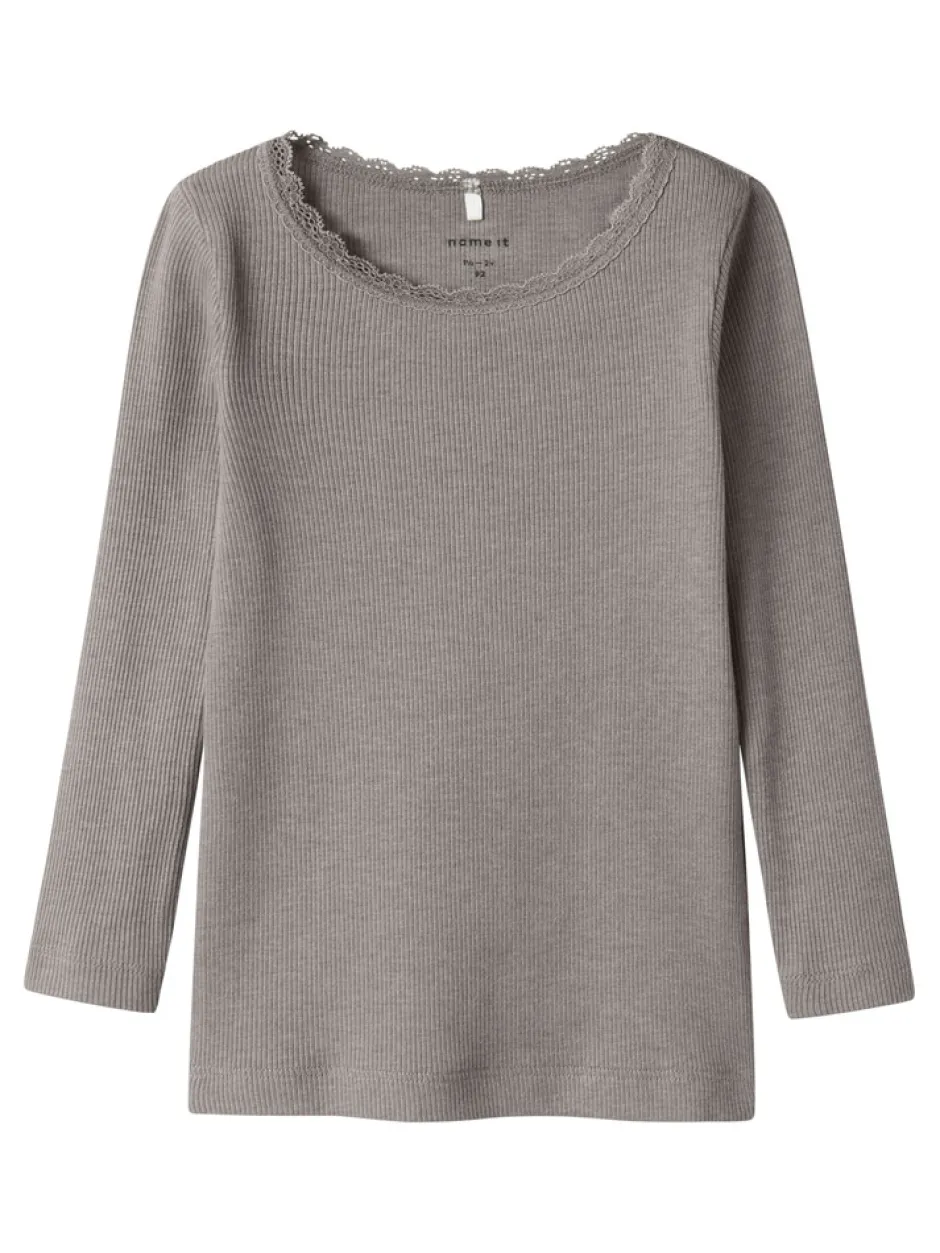 Clearance Kab langærmet top - Satellite Bluser