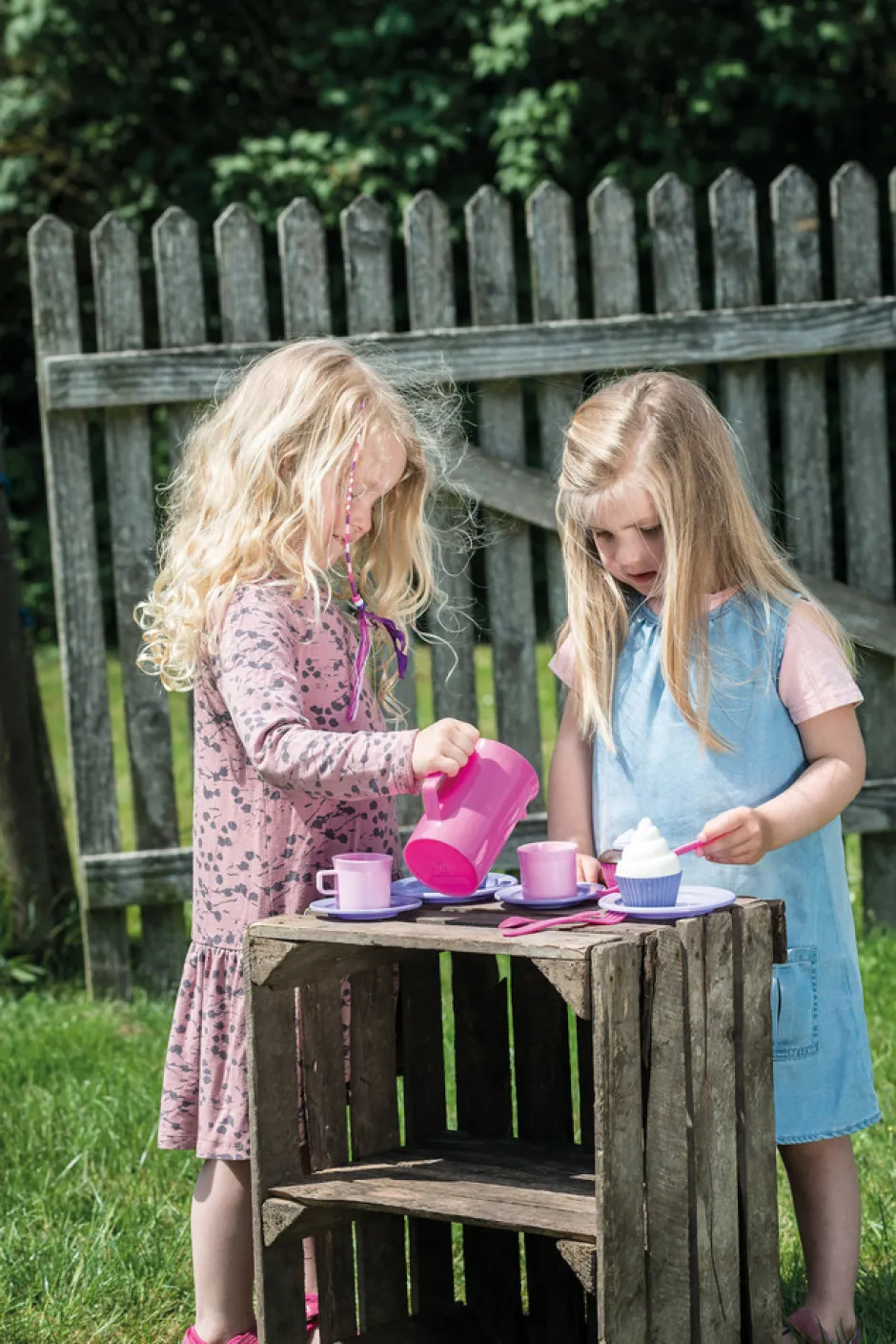 Discount Kaffe/cupcake sæt i æske 20 dele Køkkenleg