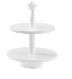 Clearance Kagefad i træ, hvid Køkkenleg