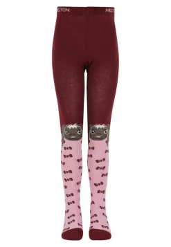 Outlet Kanin strømpebukser - Bordeaux Strømpebukser