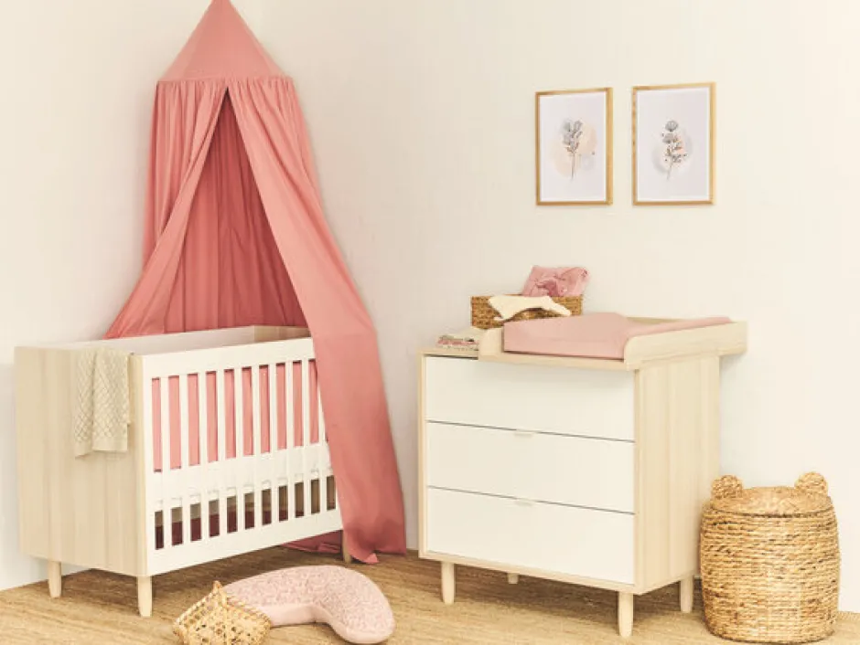 Karl starterpakke - seng, madras og lagen Børn Pakkeløsninger|Tremmesenge