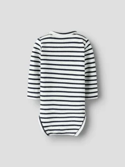 Sale Kattie Langærmet Wrap Body - Cloud Dancer Bodystocking M. Skrålukning