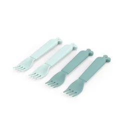 Kiddish gafler 4 stk. Raffi - blå Bestik