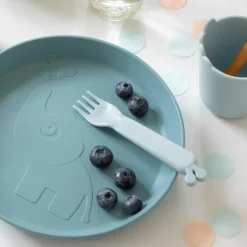 Kiddish gafler 4 stk. Raffi - blå Bestik