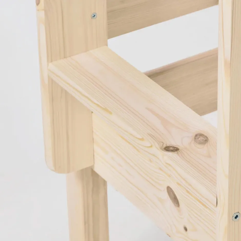 Køjeseng inkl. bund, Eco comfort 90x200 cm. - Natur Børn Juniorsenge