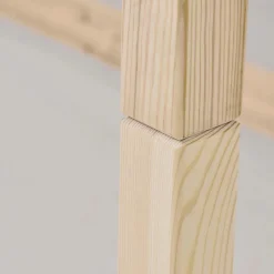 Køjeseng inkl. bund, Eco comfort 90x200 cm. - Natur Børn Juniorsenge