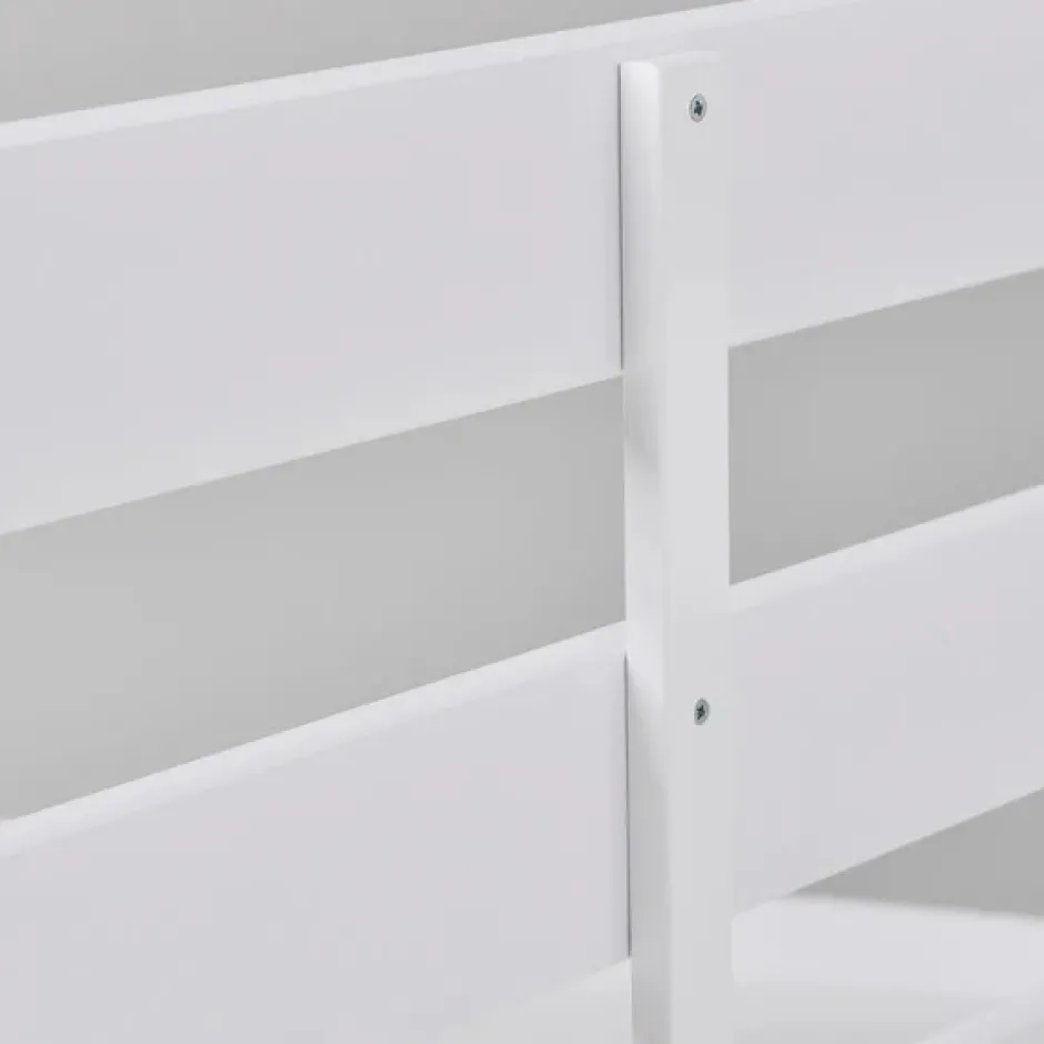 Hot Køjeseng inkl. bund, Eco comfort 70x160 cm. - Hvid Børn Juniorsenge