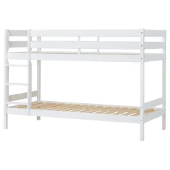 Clearance Køjeseng inkl. bund, Eco comfort 90x200 cm. - Hvid Børn Juniorsenge