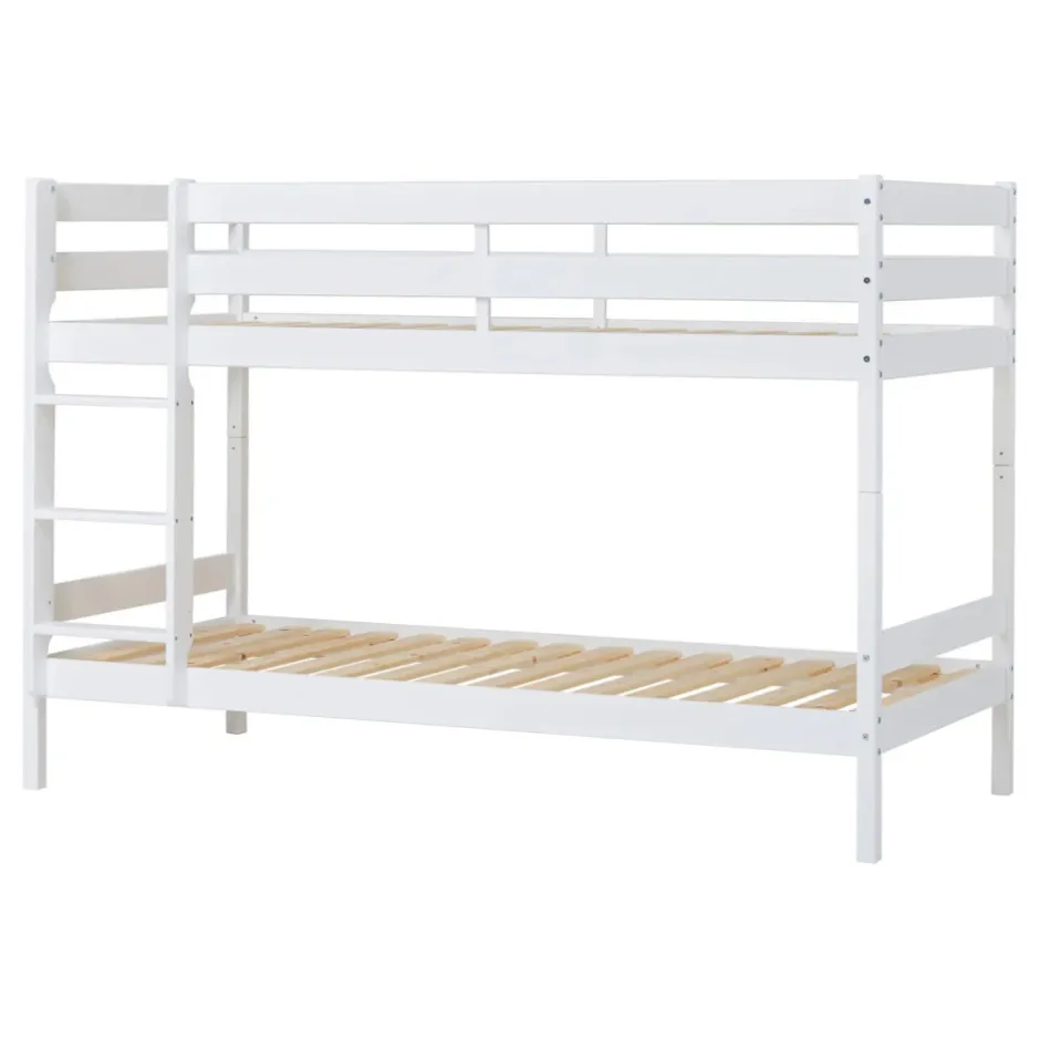 Clearance Køjeseng inkl. bund, Eco comfort 90x200 cm. - Hvid Børn Juniorsenge