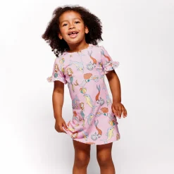 Hot Kjole kortærmet - Pink lavender Kjoler