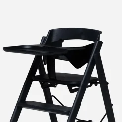 Hot Klapp Bøjle & Bakke - Charcoal Black Børn Tilbehør Til Højstole