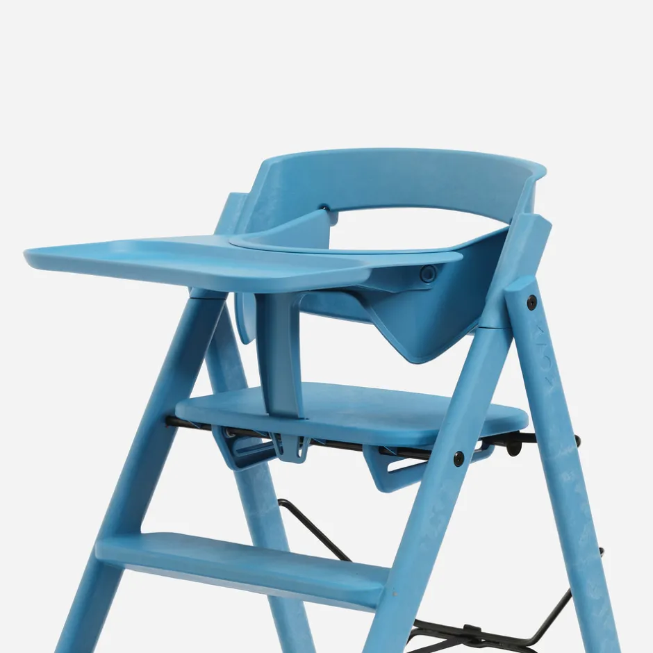 Online Klapp Bøjle & Bakke - Swedish Blue Børn Tilbehør Til Højstole