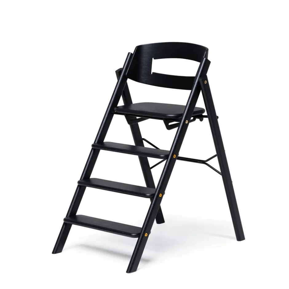 Online Klapp højstol foldbar - eg sort Børn Højstole Uden Tilbehør