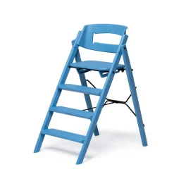 New Klapp højstol foldbar - Genbrugsplast, blå Børn Højstole Uden Tilbehør