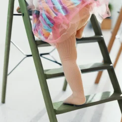 Sale Klapp højstol foldbar - Genbrugsplast, grøn Børn Højstole Uden Tilbehør