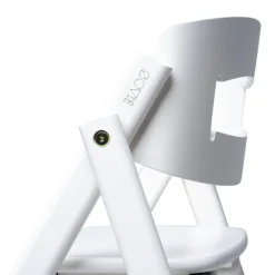 Sale Klapp højstol foldbar bøg inkl. pude - hvid Børn Højstole Med Tilbehør