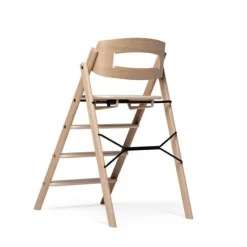 Online Klapp højstol foldbar eg inkl. pude - natur Børn Højstole Med Tilbehør