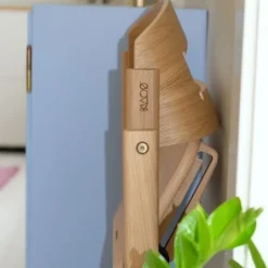 Online Klapp højstol foldbar eg inkl. pude - natur Børn Højstole Med Tilbehør