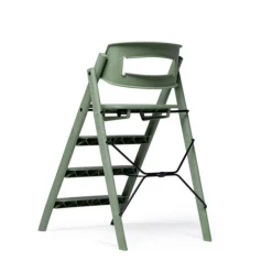 Klapp højstol foldbar genbrugsplast inkl. pude - grøn Børn Højstole Med Tilbehør