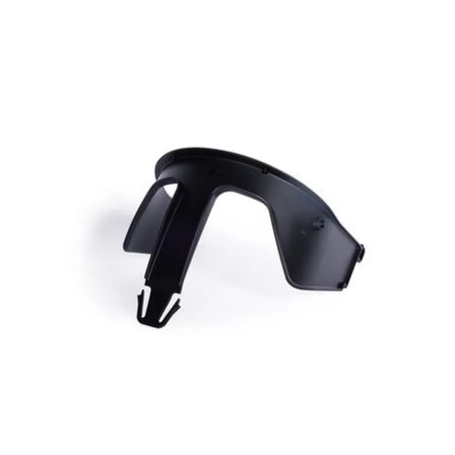 New Klapp højstol foldbar genbrugsplast inkl. bøjle og bakke - sort Børn Højstole Med Tilbehør