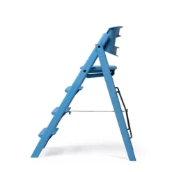 Clearance Klapp højstol foldbar genbrugsplast inkl. pude - blå Børn Højstole Med Tilbehør