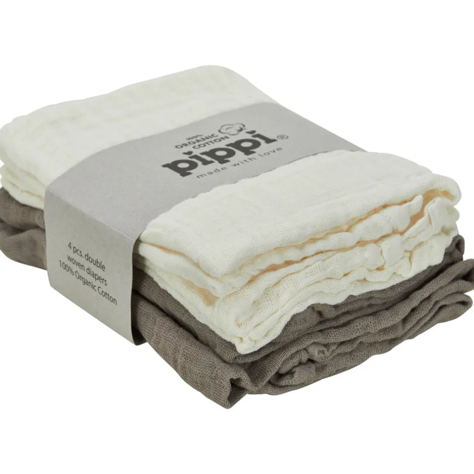 Outlet Øko Stofbleer (4-pak) - Cinder Børn Stofbleer & Klude|Stofbleer