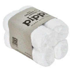 Økologiske Vaskeklude (4-Pak) - 100 Stofbleer & Klude|Tilbehør Til Bad & Pleje