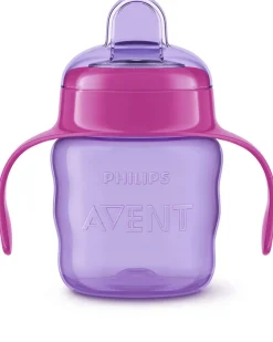 Discount Kop med blød drikketud, 200 ml. - Lilla Træningskopper Og Flasker