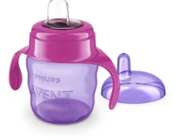 Discount Kop med blød drikketud, 200 ml. - Lilla Træningskopper Og Flasker