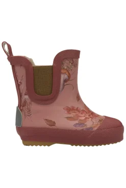 Online Kort vinter Gummistøvle - AOP - Burlwood Korte Termostøvler