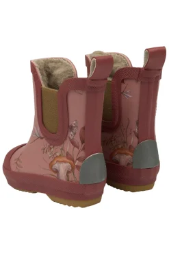 Online Kort vinter Gummistøvle - AOP - Burlwood Korte Termostøvler