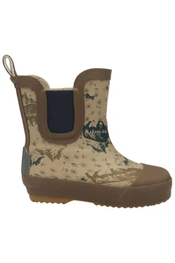 Hot Kort vinter Gummistøvle - AOP - Coriander Korte Termostøvler