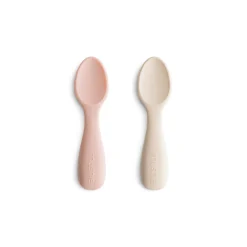 Clearance Korte Babyskeer 2-Pak - Blush/Shifting Sand Service|Bestik