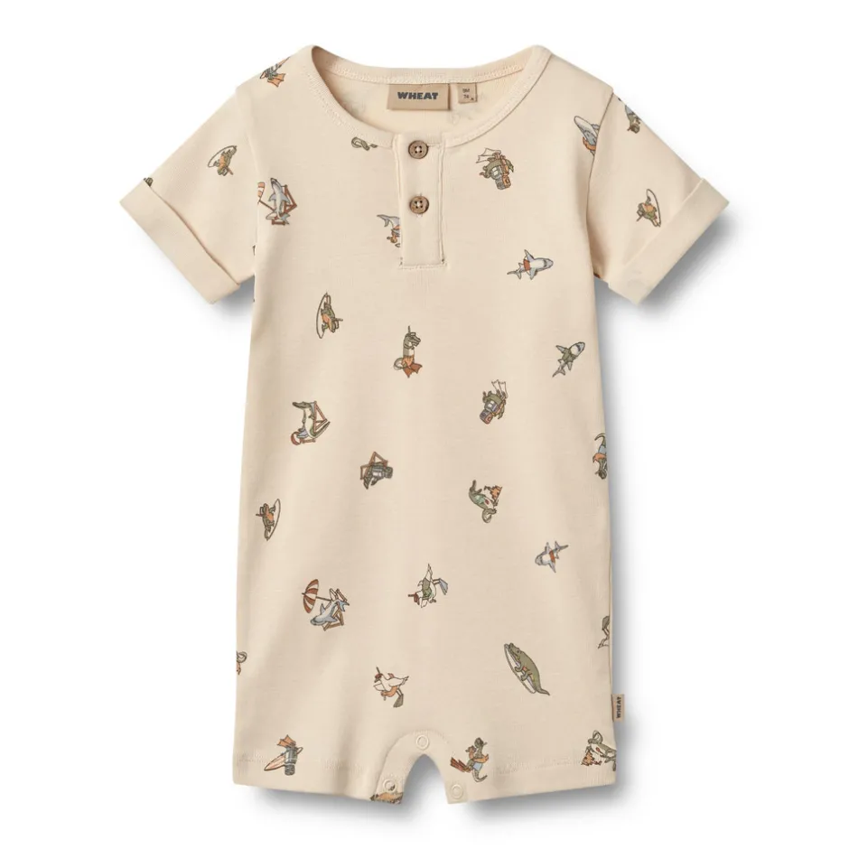 New Kortærmet Jumpsuit Alfred - 9413 Heldragter U. Fod