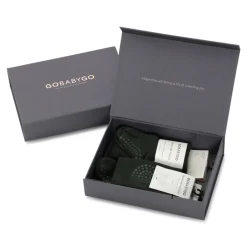 New Kravle start pakke - Forest green Skridsikre Strømper|Strømpebukser