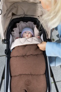 Best Kørepose - Bouclé Espresso Køreposer