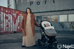 Clearance Kørepose - stormy grey Køreposer