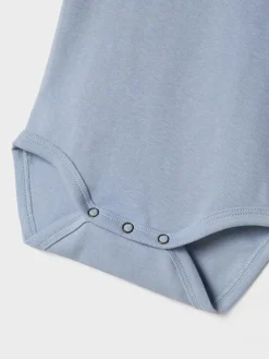 Best Lalo tab kortærmet slim body - ZEN BLUE Bodystocking Kortærmet