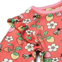 Hot Langærmet bluse med jordbær - 534 Bluser