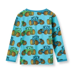 New Langærmet bluse med traktorer - 718 Bluser
