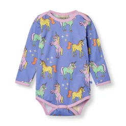 Best Langærmet body med enhjørninger - 623 Bodystocking Langærmet