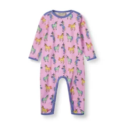 Outlet Langærmet heldragt med enhjørninger - 539 Heldragter U. Fod