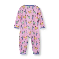 Outlet Langærmet heldragt med enhjørninger - 539 Heldragter U. Fod