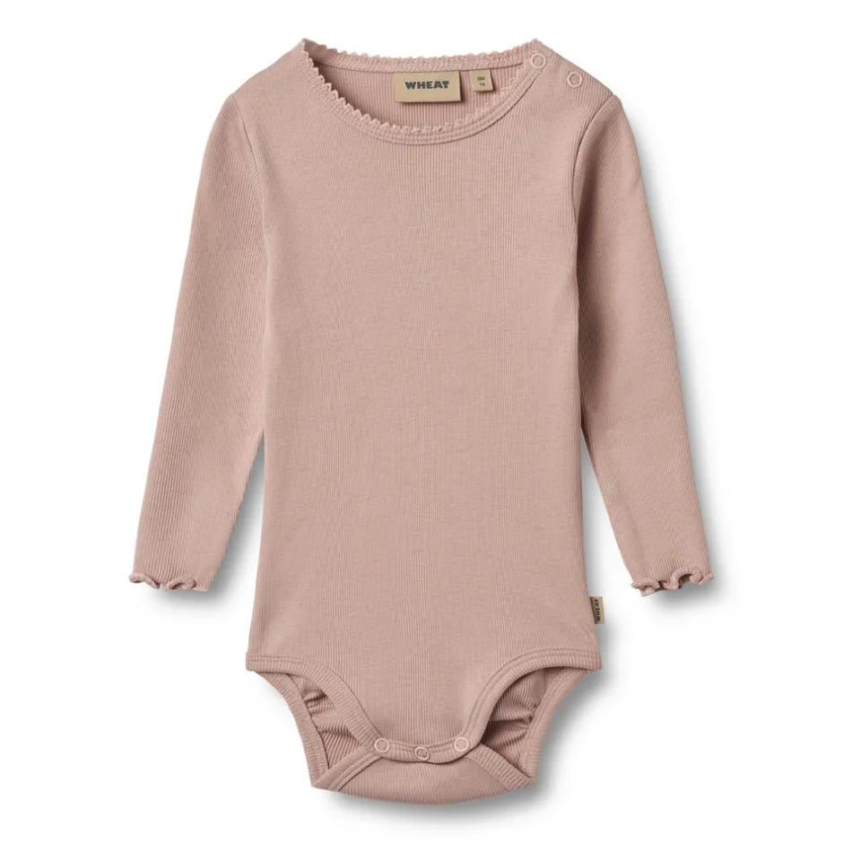 Online Langærmet Rib Body Regitze - 2487 Bodystocking Langærmet