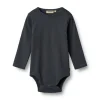 Outlet Langærmet Rib Body Spencer - 1432 Bodystocking Langærmet