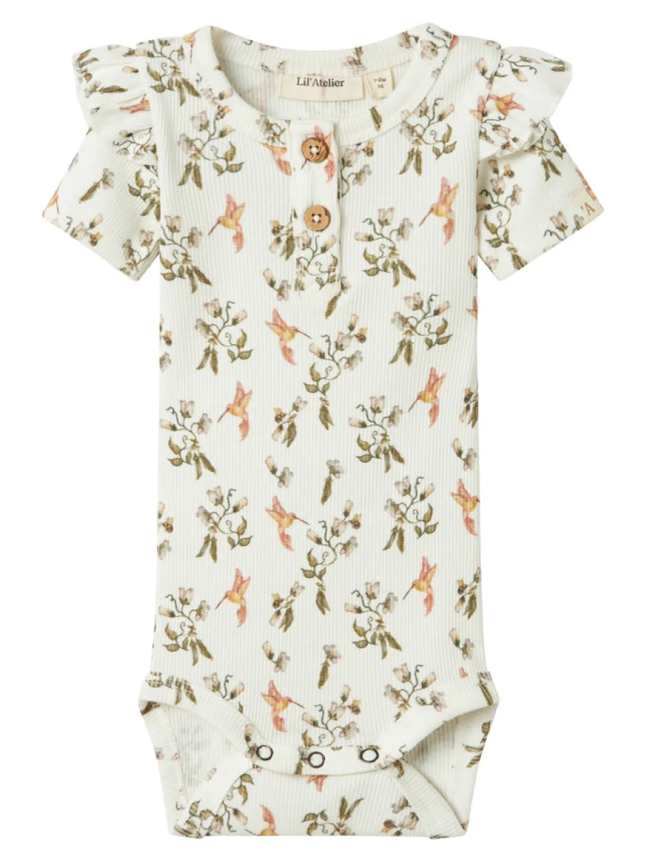 Lavo evi kortærmet slim body - COCO MILK Bodystocking Kortærmet