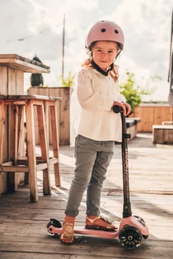 Sale Løbehjul Highwaykick 3 LED Rose Løbehjul & Rulleskøjter