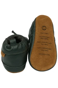 New Læder Slipper Dino - Darkesst sprouse Hjemmesko