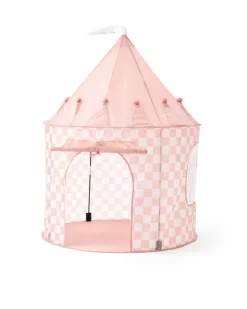 Online Legetelt,Abrikos med tern,100x130 cm Legetelte & Tipier